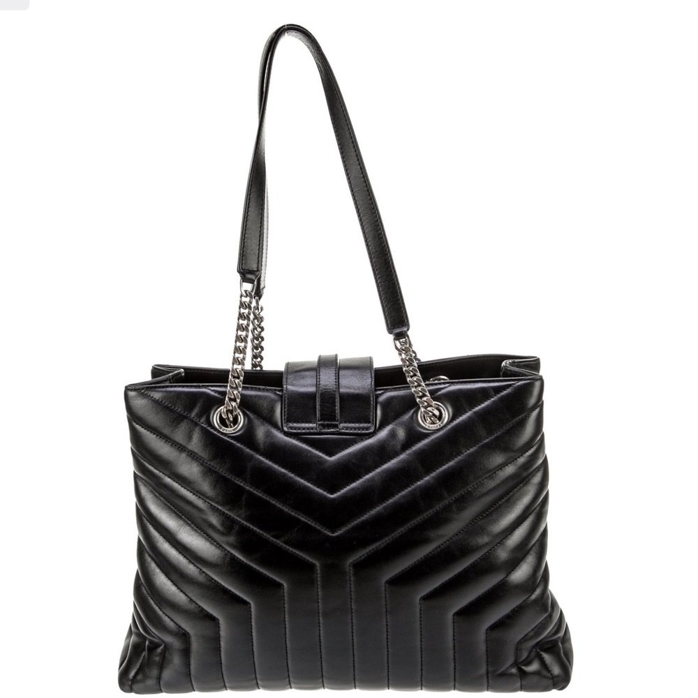 YSL Monogram Matelasse Large Loulou Shopper Bag - Picture 4 of 13